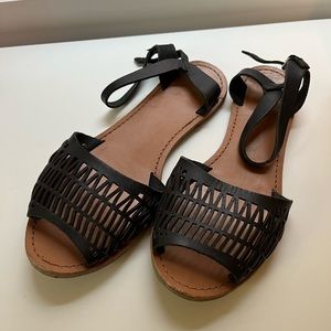 Gap leather sandals, size 7